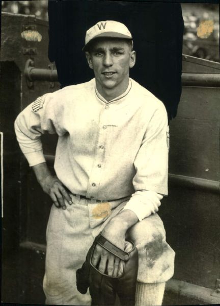 1926 Bobby "Gunner" Reeves Washington Senators "The Sporting News Collection Archives" Original 6.5" x 9.5" Photo (Sporting News Collection Hologram/MEARS Photo LOA)