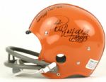 Cleveland Browns Multi Signed Hall of Fame R 2K Suspension Helmet All With Hall of Fame Inscriptions  Incl. Leroy Kelly Jim Brown - JSA