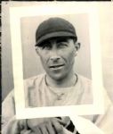 1929 Norm McMillan Chicago Cubs The Sporting News Collection Archives Original Photos (Sporting News Collection Hologram/MEARS Photo LOA) - Lot of 2