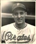 1938-40 circa John Rizzo Pittsburgh Pirates "The Sporting News Collection Archives" Original 8" x 10" Photo (Sporting News Collection Hologram/MEARS Photo LOA)