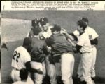1965-68 Don Drysdale Los Angeles Dodgers  "The Sporting News Collection Archives" Original Photo - Lot of 8 (Sporting News Collection Hologram/MEARS Photo LOA)