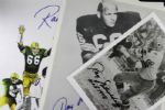 190s Ray Nitschke Green Bay Packers Signed Photo - Lot of 3 