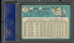 1965 Topps Braves Hank Aaron #170 PSA EX 5
