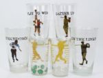 1940s-50s  Collection of Sports Glasses - Lot of 6