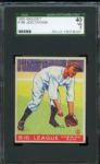 1933 Goudey Senators Joe Cronin #189 SGC 40 VG 3