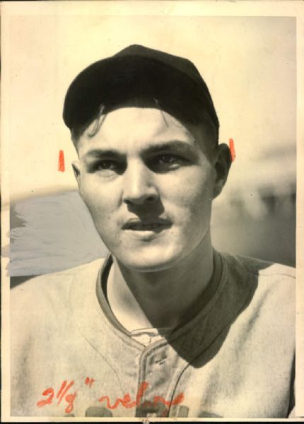 1933 Dick Gyselman Boston Braves "The Sporting News Collection Archives" Original 5" x 7" Photo (Sporting News Collection Hologram/MEARS Photo LOA)
