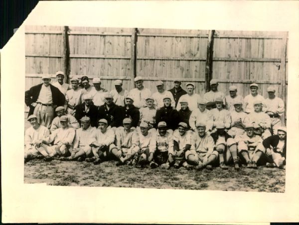 1918 New York Giants "The Sporting News Collection Archives" Type A Original 8" x 6" Photo (Sporting News Collection Hologram/MEARS Photo LOA)