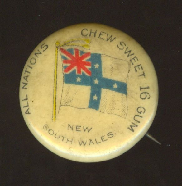 Vintage Chew Sweet 16 Gum Campaign Pinback