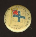 Vintage Chew Sweet 16 Gum Campaign Pinback