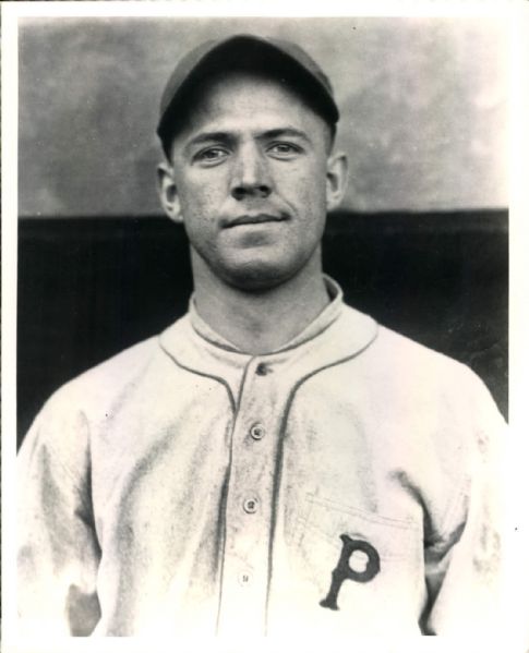 1916-17 Burleigh Grimes Pittsburgh Pirates Charles Conlon "The Sporting News Collection Archives" Original 8" x 10" Generation 1 Photo (Sporting News Collection Hologram/MEARS Photo LOA)