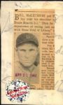 1928 Ed Brandt Boston Braves The Sporting News Collection Archives Original Photo (Sporting News Collection Hologram/MEARS Photo LOA)