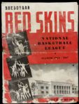 1945-47 Chicago Stadium Reivew College All-Star Classic Program & Sheboygan Redskins 1946-47 Program