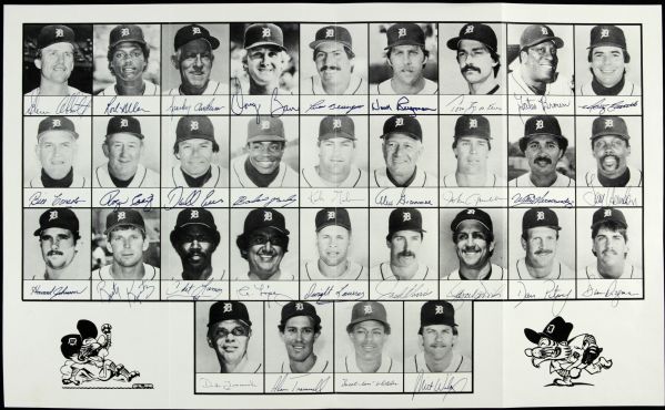 1990s Baseball Stars Signed Photo - Lot of 9 w/ Robin Yount Bob Uecker Eddie Mathews Mark Grace - JSA