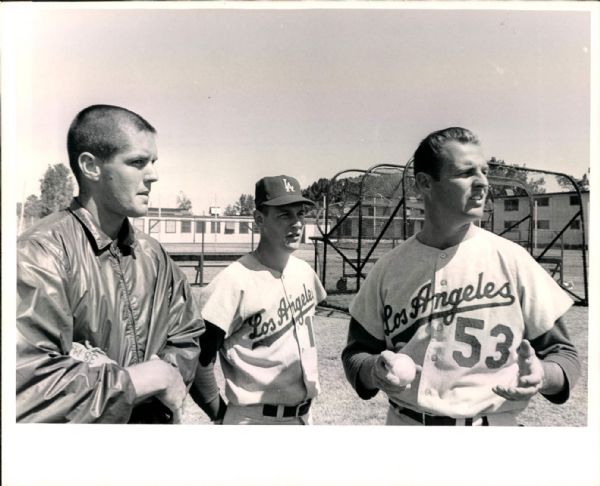 1961-65 Don Drysdale Los Angeles Dodgers  "The Sporting News Collection Archives" Original 8" x 10"  Photo - Lot of 4 (Sporting News Collection Hologram/MEARS Photo LOA)