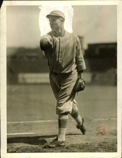 1917 Jimmy Smith New York Giants "The Sporting News Collection Archives" Type A Original 6.5" x 8.5" Photo (Sporting News Collection Hologram/MEARS Photo LOA)