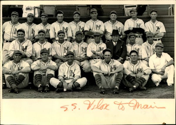 1935 Minneapolis Millers "The Sporting News Collection Archives" Original 7" x 10" Photo (Sporting News Collection Hologram/MEARS Photo LOA)
