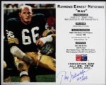 1990s Ray Nitschke Green Bay Packers Signed Photo - Lot of 3 - JSA