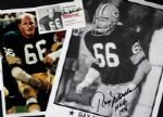 1990s Ray Nitschke Green Bay Packers Signed Photo - Lot of 3 - JSA