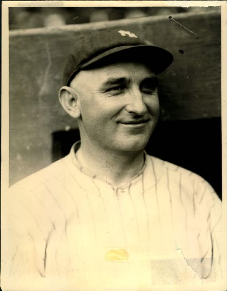 1922 Carl Mays New York Yankees Charles Conlon "TSN Collection Archives" Original 6.5" x 8.5" Generation 1 Photo (Sporting News Collection Hologram/MEARS Generation 1 Photo LOA)