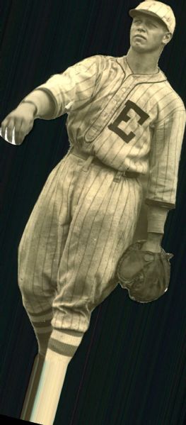 1924 Jimmie Foxx Easton Farmers (Eastern Shore League) AGE 16! "The Sporting News Collection Archives" Original 4" x 8.5" Production Art (Sporting News Collection Hologram/MEARS Photo LOA)