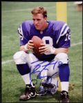 Peyton Manning Indianapolis Colts Signed 8" x 10" Photo - JSA