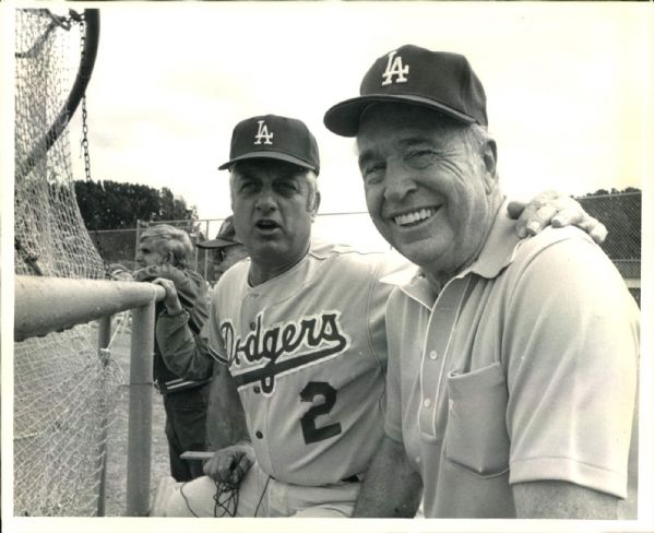 1936-78 Walter Alston Los Angeles Dodgers "The Sporting News Collection Archives" Original Photos (Sporting News Collection Hologram/MEARS Photo LOA) - Lot of 18