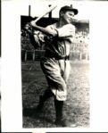 1941 Paul Waner Boston Braves "The Sporting News Collection Archives" Original 8" x 10" Photo (Sporting News Collection Hologram/MEARS Photo LOA)