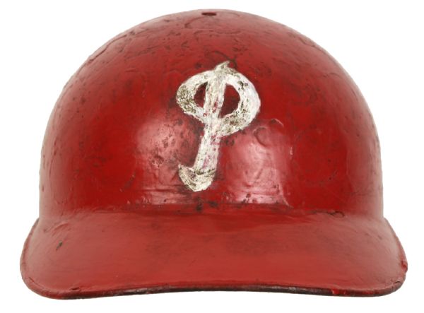 1960s Dick Allen Philadelphia Phillies Game Used Helmet (MEARS Auction LOA)
