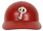 1960s Dick Allen Philadelphia Phillies Game Used Helmet (MEARS Auction LOA)