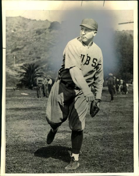 1917-24 Vic Aldridge Chicago Cubs "The Sporting News Collection Archives" Type A Original 8" x 10" Photo (Sporting News Collection Hologram/MEARS Photo LOA)