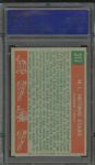 1959 Topps Phillies / Giants N.L. Hitting Kings Ashburn / Mays #317 PSA EX-MT 6