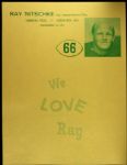 1971 Ray Nitschke Day Stationery With Envelope & Card Green Bay Packers Legend