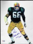1990s Ray Nitschke Green Bay Packers Signed Photo - Lot of 2 PSA/DNA