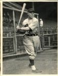 1934-37 circa Johnny Moore Philadelphia Phillies Charles Conlon "TSN Collection Archives" Original 6.5" x 8.5" Generation 1 Photo (Sporting News Collection Hologram/MEARS Generation 1 Photo LOA)