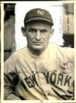 1923-28 circa Mike Gazella New York Yankees "The Sporting News Collection Archives" Original 6" x 8" Photo (Sporting News Collection Hologram/MEARS Photo LOA)