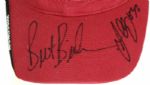 John Clay & Bret Bielema Signed Cap Wisconsin Badgers - JSA