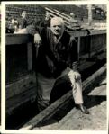 1930-58 circa John McGraw Connie Mack The Sporting News Collection Archives Original Photos (Sporting News Collection Hologram/MEARS Photo LOA) - Lot of 2