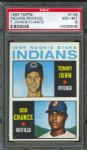1964 Topps Indians Tommy John Rookie #146 PSA NM-MT 8