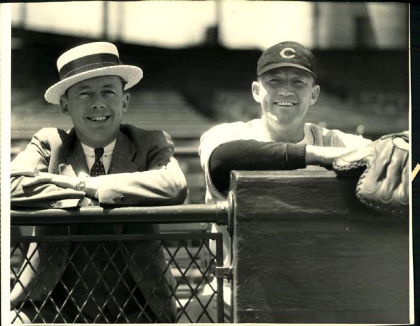 1927-36 Gabby Hartnett Chicago Cubs "The Sporting News Collection Archives" Original 8" x 10" Photo (Sporting News Collection Hologram/MEARS Photo LOA)