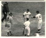 1954 World Series Cleveland Indians New York Giants "The Sporting News Collection Archives" Original Photos (Sporting News Collection Hologram/MEARS Photo LOA) - Lot of 11