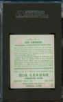 1933 Goudey Senators Joe Cronin #189 SGC 40 VG 3
