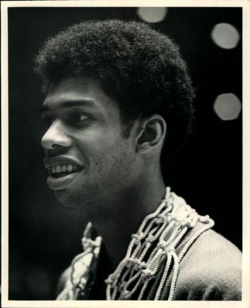 1966-69 circa Lew Alcindor UCLA Bruins "The Sporting News Collection Archives" Original 8" x 10" Photo (Sporting News Collection Hologram/MEARS Photo LOA) - Lot of 2