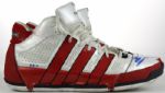 2009-10 Brook Lopez New Jersey Nets Signed Game Worn Shoes - MEARS LOO - JSA