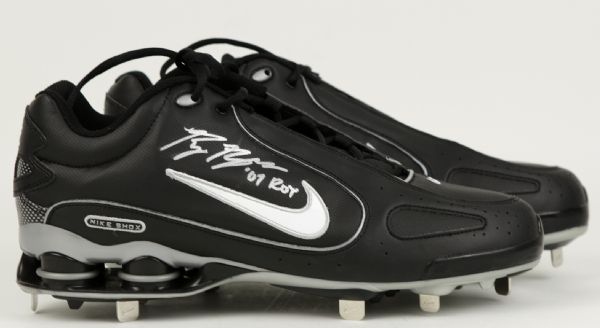 2008 Ryan Braun Milwaukee Brewers Signed Cleats With Unique Inscription From First Public Signing - JSA 