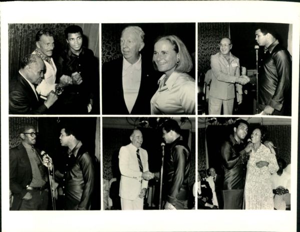 1965-92 Muhammad Ali Chicago Sun-Times Original First Generation Photo - Lot of 13  (Sun Times Hologram/MEARS Photo LOA)