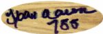 Hank Aaron Milwaukee Braves Signed Store Model Adirondack Bat With Rare 755 Inscription - JSA