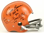 Cleveland Browns Multi Signed Hall of Fame R 2K Suspension Helmet All With Hall of Fame Inscriptions  Incl. Leroy Kelly Jim Brown - JSA