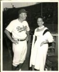 1936-78 Walter Alston Los Angeles Dodgers The Sporting News Collection Archives Original Photos (Sporting News Collection Hologram/MEARS Photo LOA) - Lot of 18