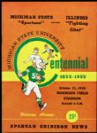 1955-69 Ray Nitschke Group of Programs - Most University of Illinois - Lot of 5 Green Bay Packers Legend