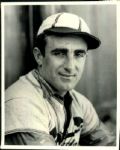 1937-38 circa Frenchy Bordagaray St. Louis Cardinals "The Sporting News Collection Archives" Original 8" x 10" Photo (Sporting News Collection Hologram/MEARS Photo LOA)